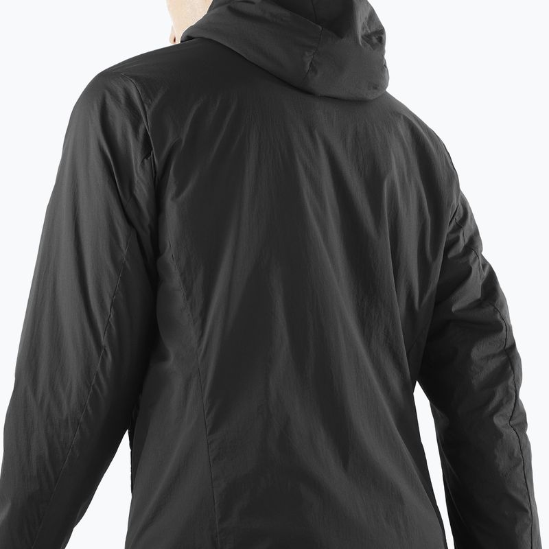Pánska hybridná bunda Salomon Mountain Flex deep black 3