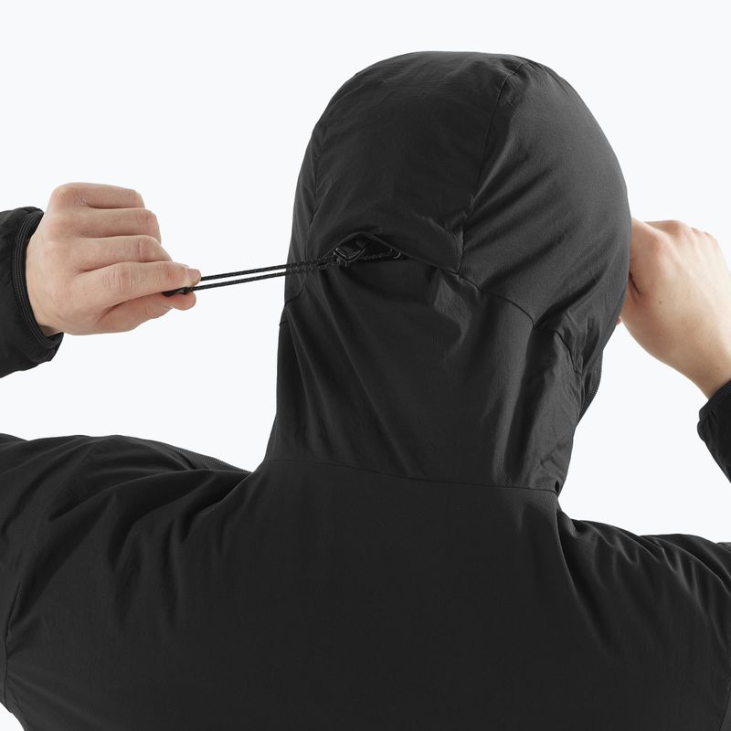 Pánska zateplená bunda Salomon Mountain Flex deep black 4