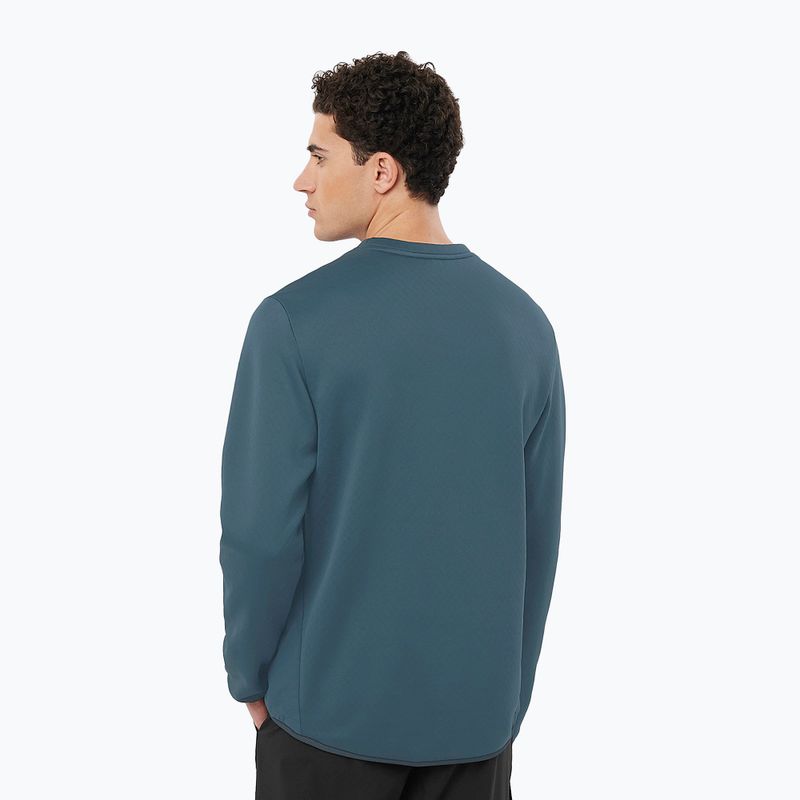 Pánska trekingová bunda Salomon Outline Hyb Warm Midnight 2