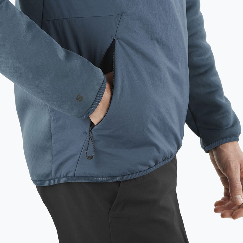 Pánska trekingová bunda Salomon Outline Hyb Warm Midnight 4