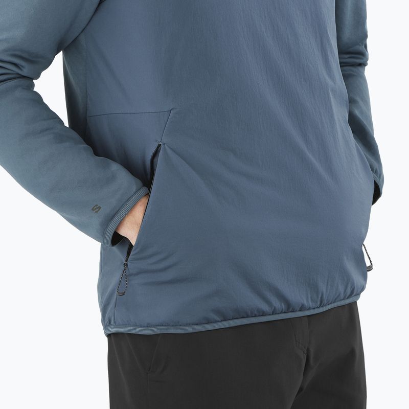Pánska trekingová bunda Salomon Outline Hyb Warm Midnight 5