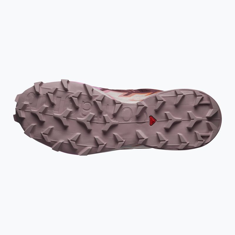 Dámske bežecké topánky Salomon Speedcross 6 catawba grape/papaya/deauville mauve 12