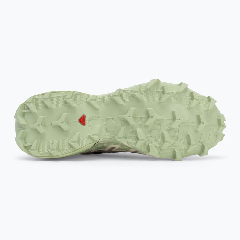 Dámske bežecké topánky Salomon Speedcross 6 castlerock/vanilla ice/smoke green 4
