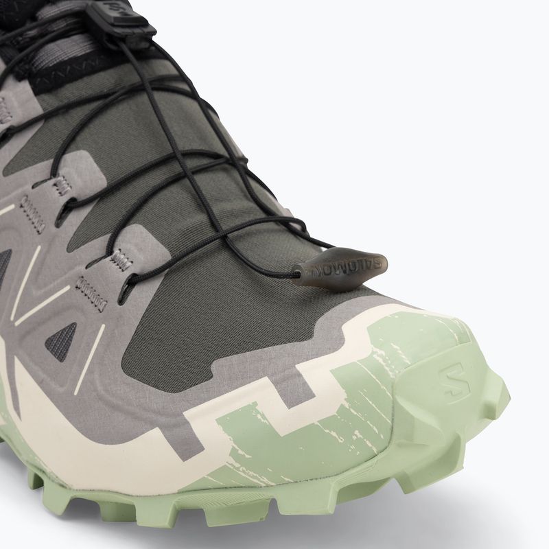 Dámske bežecké topánky Salomon Speedcross 6 castlerock/vanilla ice/smoke green 7