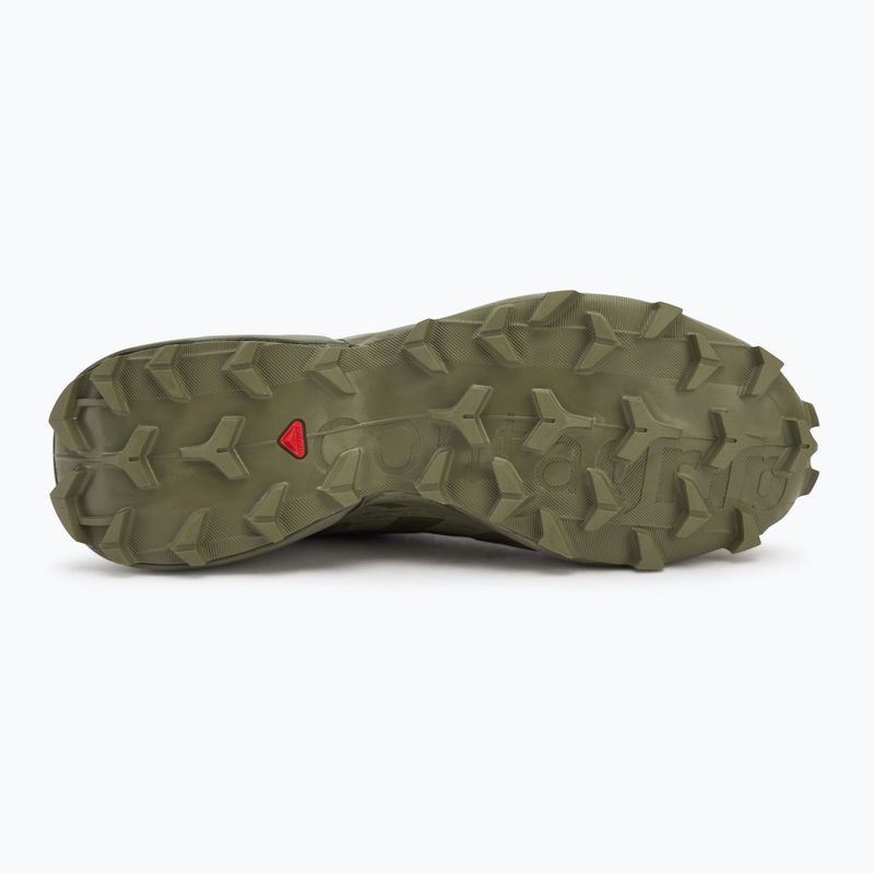 Pánske bežecké topánky Salomon Speedcross 6 GTX black/peat/deep lichen green 4