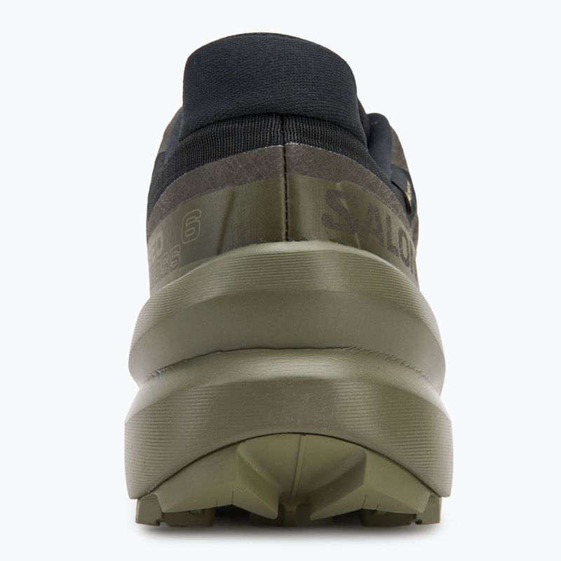 Pánske bežecké topánky Salomon Speedcross 6 GTX black/peat/deep lichen green 6