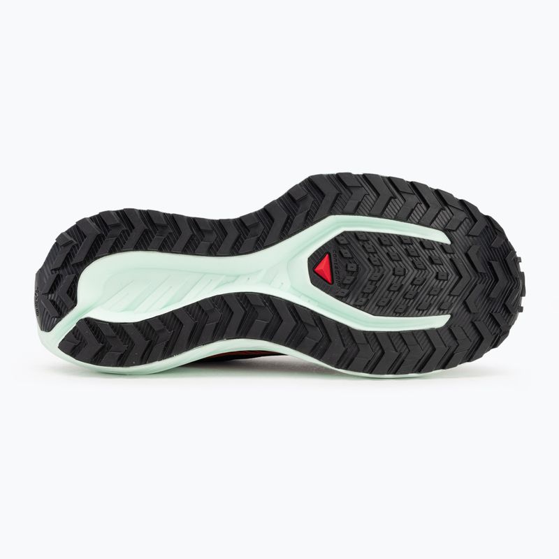 Dámske bežecké topánky Salomon Drx Defy GRVL black/cherry tomato/bay 4
