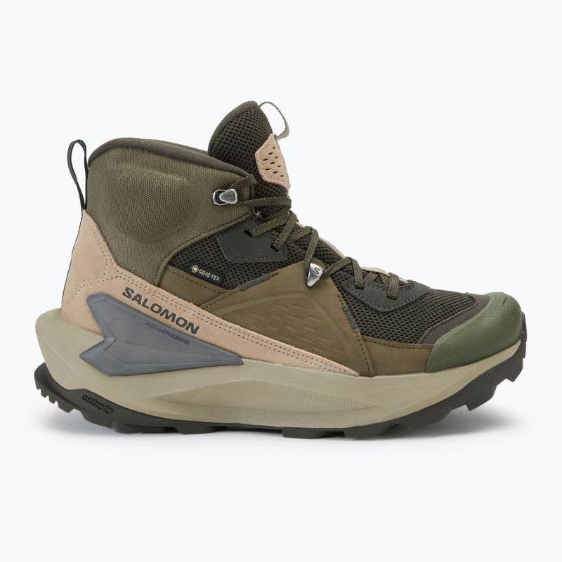 Pánska turistická obuv Salomon Elixir Mid GTX peat/vintage khaki/castlerock 2