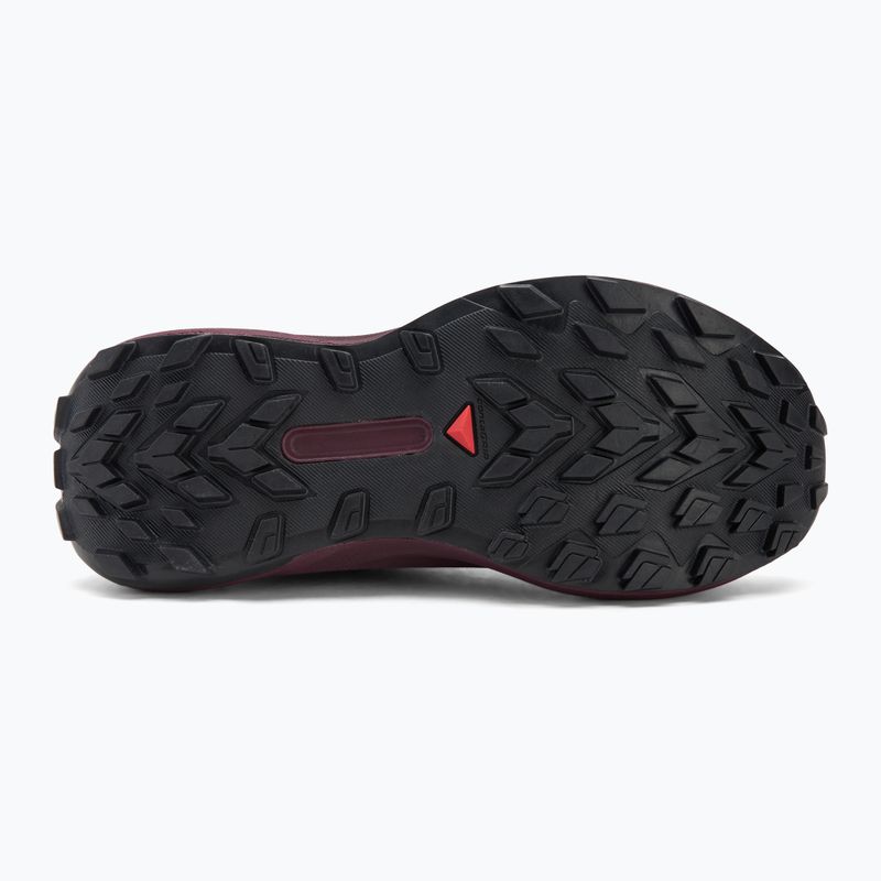 Dámske bežecké topánky Salomon Genesis GTX rose taupe/black orchid/bouquet 4