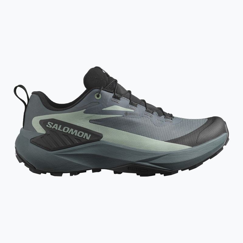 Dámske bežecké topánky Salomon Genesis GTX turbulencie/black/green milieu