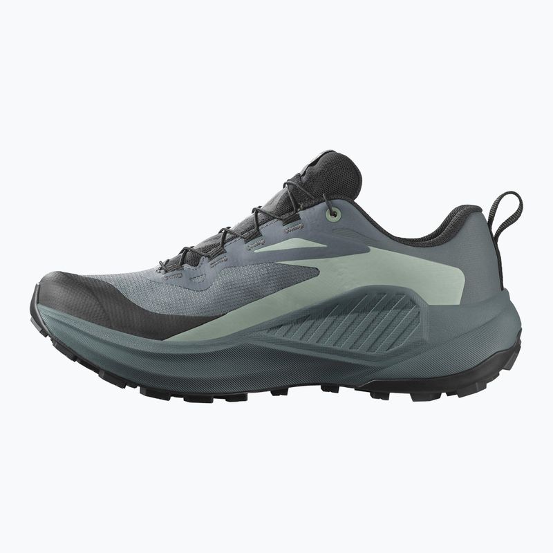 Dámske bežecké topánky Salomon Genesis GTX turbulencie/black/green milieu 2