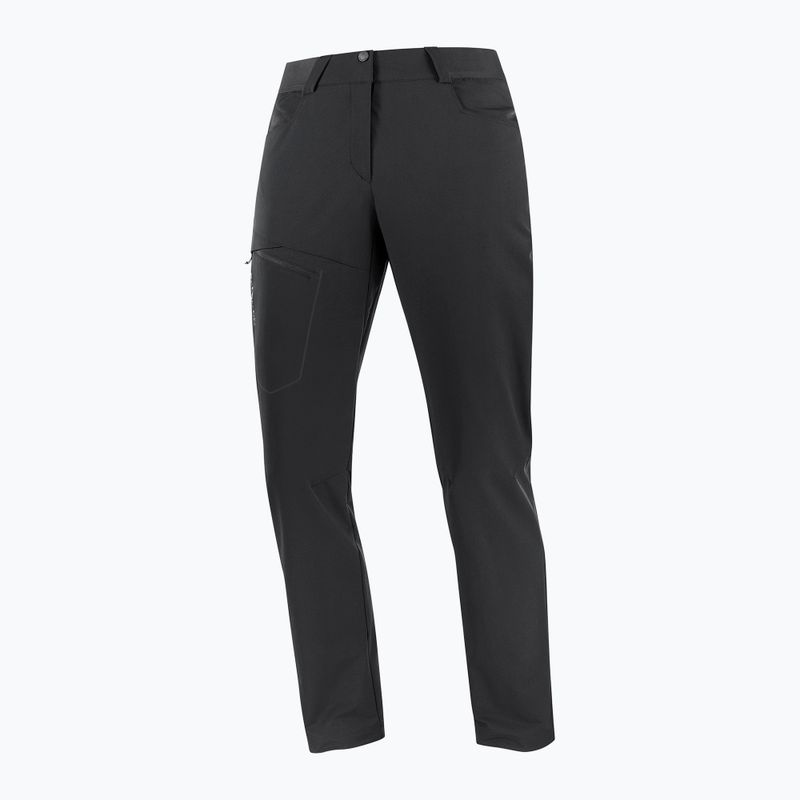 Dámske trekingové nohavice Salomon Wayfarer Warm deep black 4