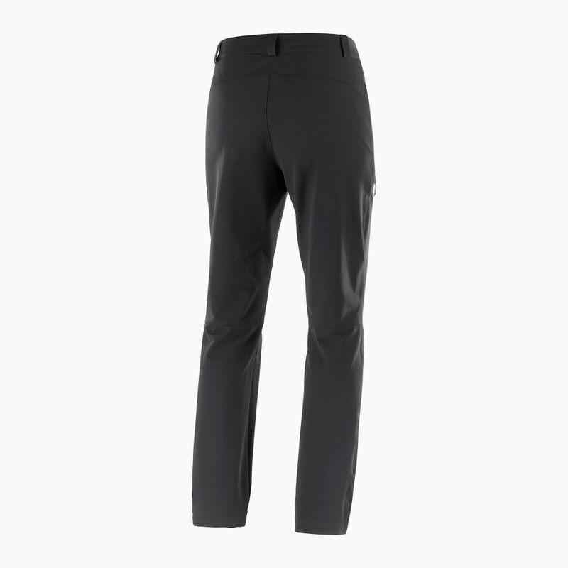 Dámske trekingové nohavice Salomon Wayfarer Warm deep black 5