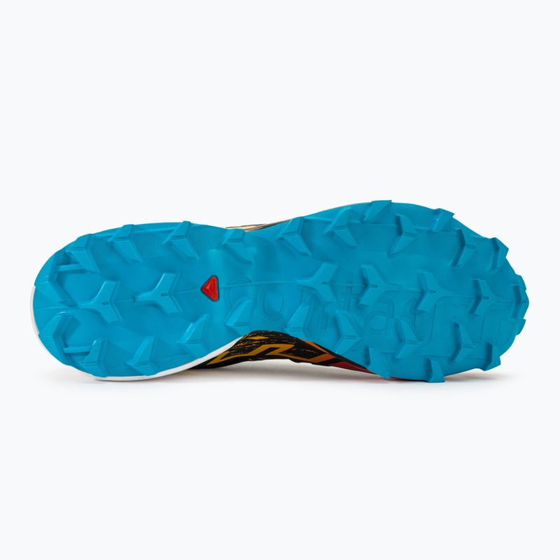 Pánska bežecká obuv Salomon Speedcross 6 black/white/transcend blue  6