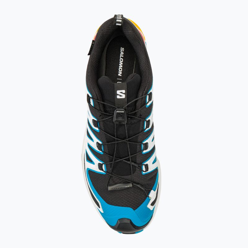 Pánska bežecká obuv Salomon XA Pro 3D V9 GTX black/white/transcend blue 7
