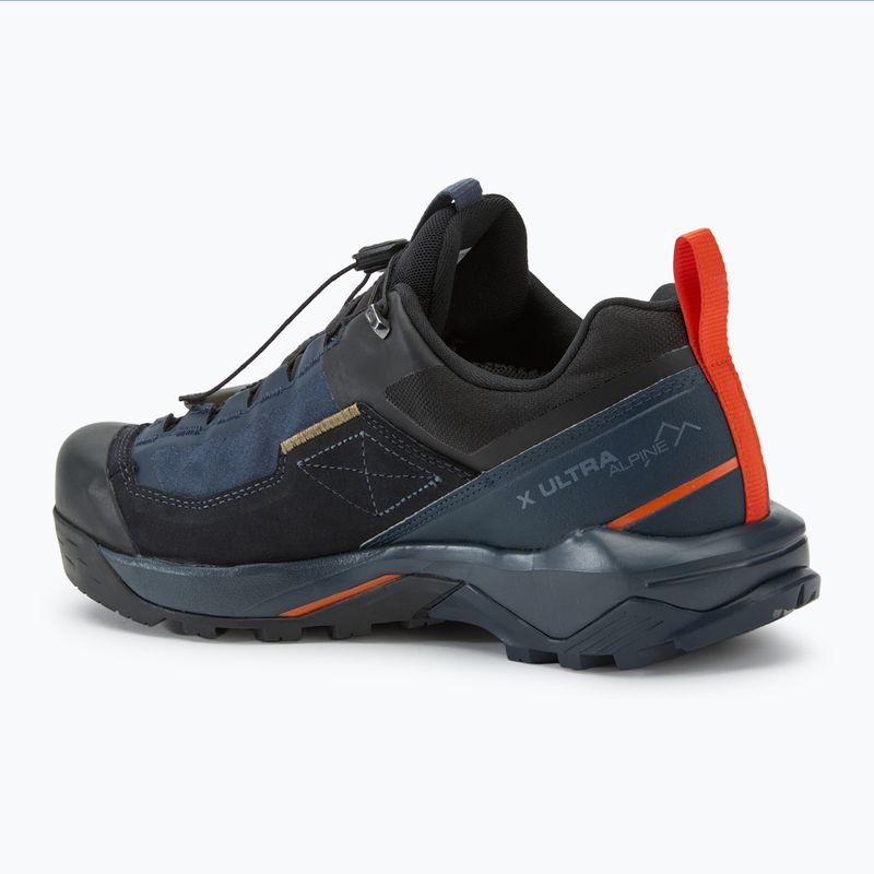 Pánske trekové topánky Salomon X Ultra Alpine GTX grisaille/black/red orange 3