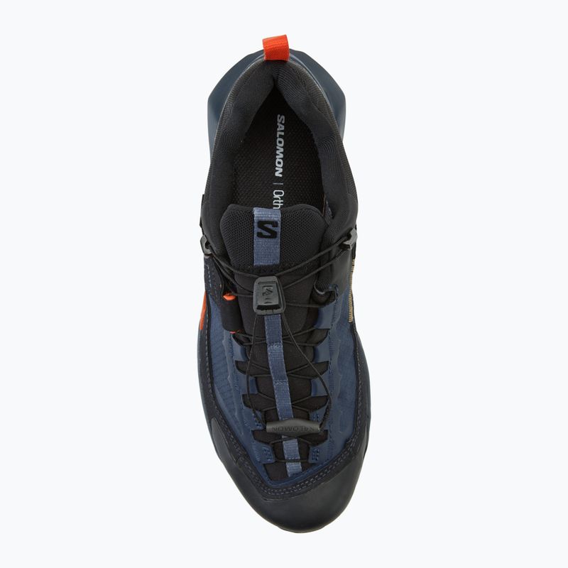 Pánske trekové topánky Salomon X Ultra Alpine GTX grisaille/black/red orange 5