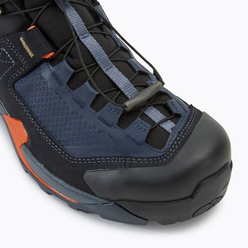 Pánske trekové topánky Salomon X Ultra Alpine GTX blue nightsts/black/red orange 7