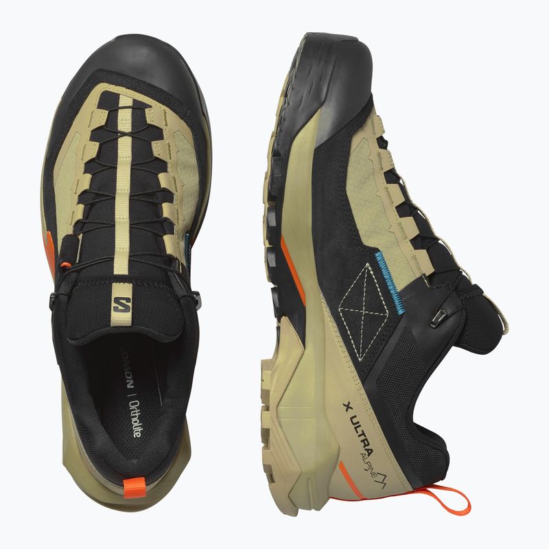 Pánska turistická obuv Salomon X Ultra Alpine GTX sponge/black/red orange 13