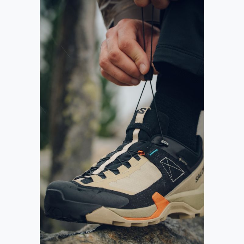 Pánska turistická obuv Salomon X Ultra Alpine GTX sponge/black/red orange 17