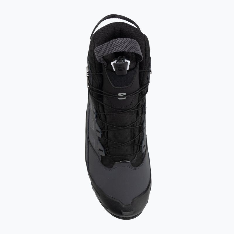 Pánske trekové topánky Salomon Crosstrak Powder WP asphalt/black/sharkskin 5