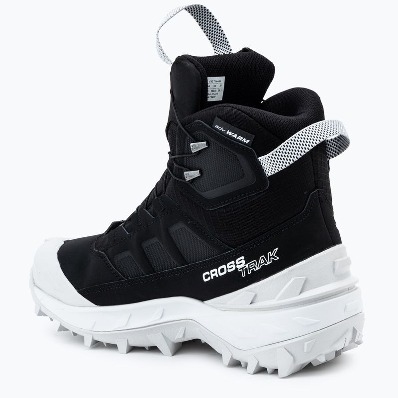Pánske trekové topánkySalomon Crossrak Powder WP black/black/white 3