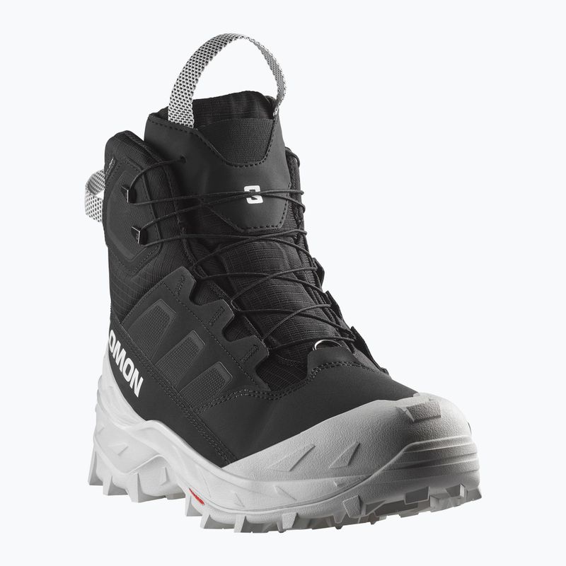 Pánske trekové topánkySalomon Crossrak Powder WP black/black/white 8