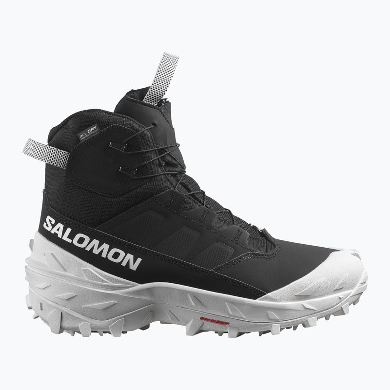 Pánske trekové topánkySalomon Crossrak Powder WP black/black/white 9