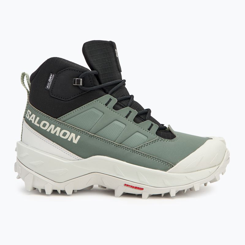 Dámske trekové topánky Salomon Crosstrak WP agave green/black/can ary green 2