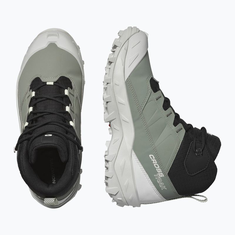 Dámske trekové topánky Salomon Crosstrak WP agave green/black/can ary green 13