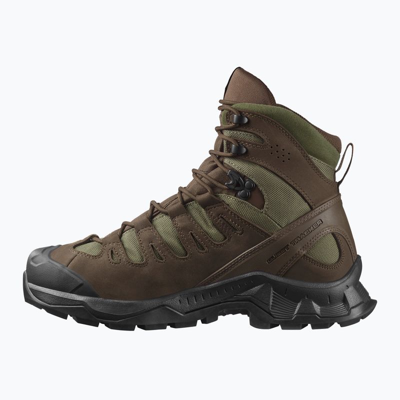 Turistické topánky Salomon Quest Tracker GTX earth brown/green/black 3