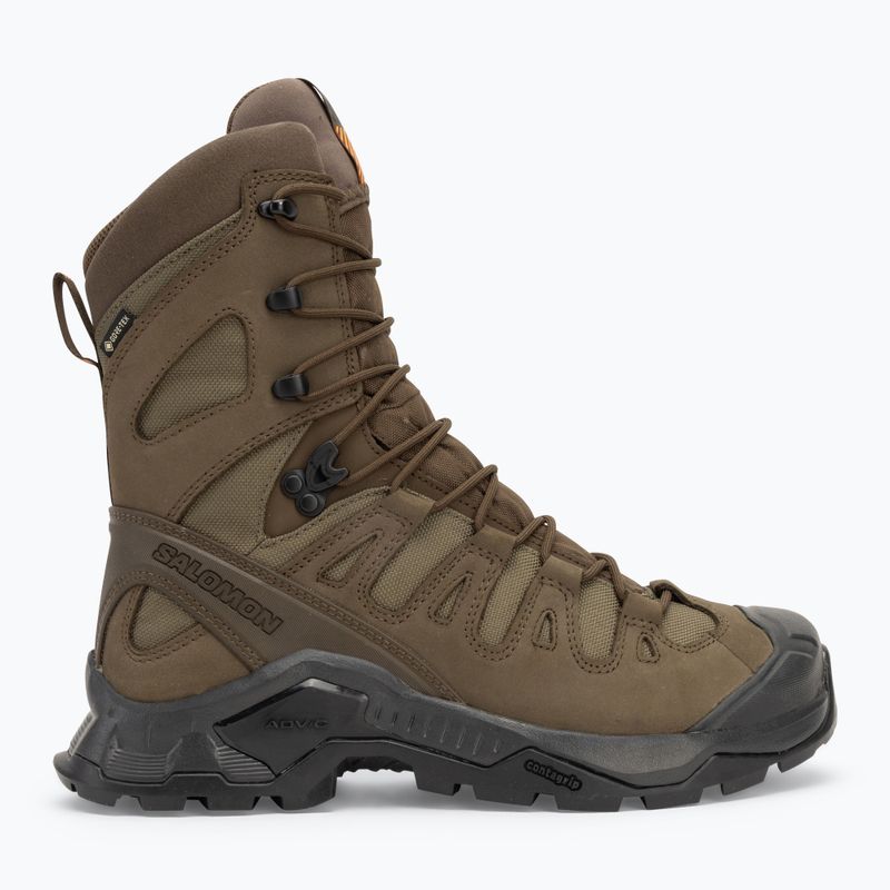 Turistické topánky Salomon Quest Tracker High GTX earth brown/green 2