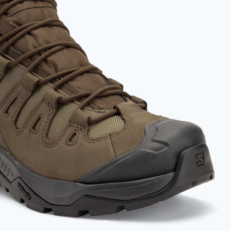 Turistické topánky Salomon Quest Tracker High GTX earth brown/green 7