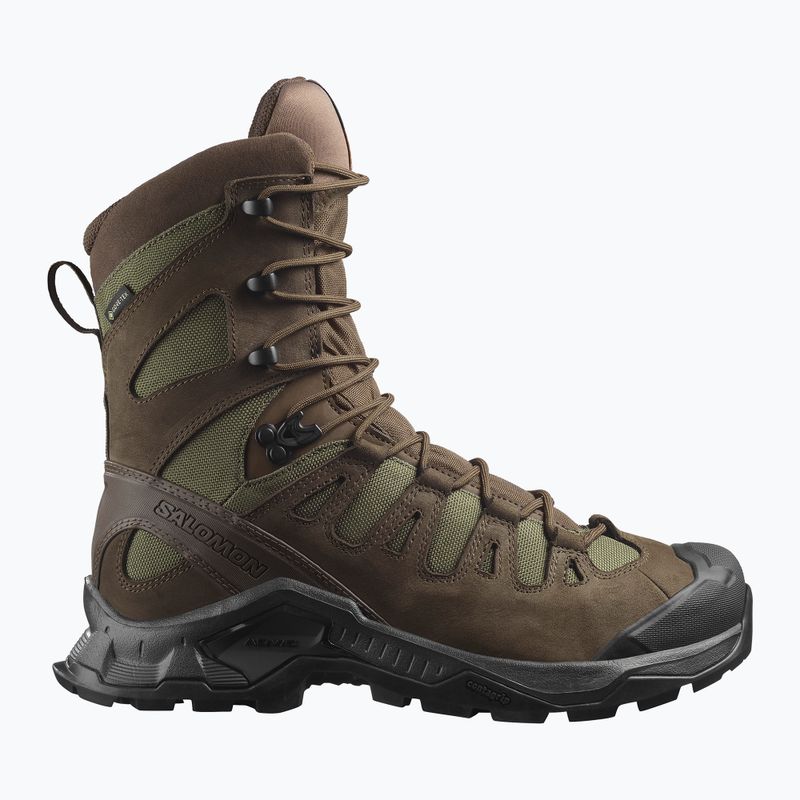 Turistické topánky Salomon Quest Tracker High GTX earth brown/green 8