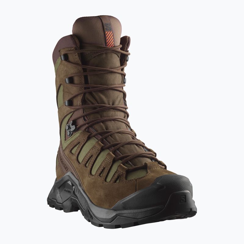 Turistické topánky Salomon Quest Tracker High GTX earth brown/green 9