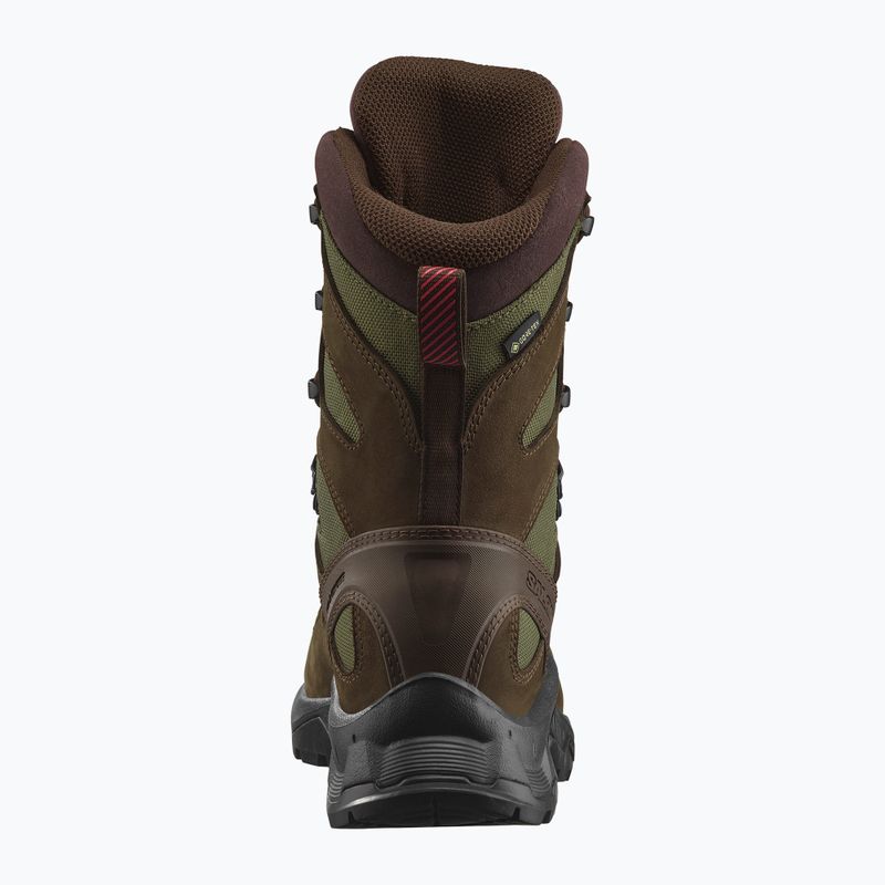 Turistické topánky Salomon Quest Tracker High GTX earth brown/green 11