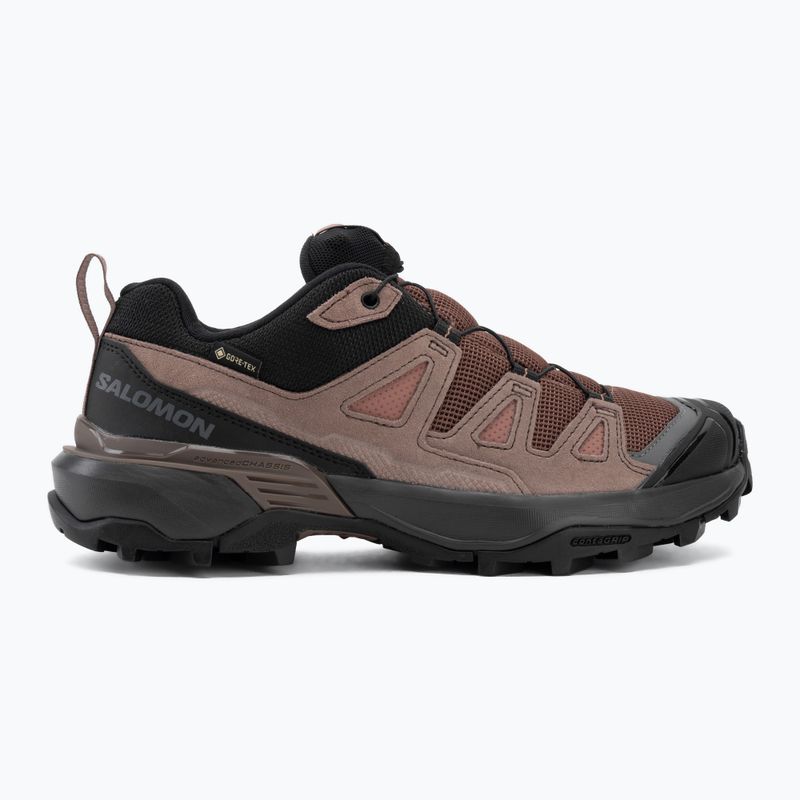 Dámske trekingové topánky Salomon X ULTRA 360 LTR GTX cognac/peppercorn/black 2