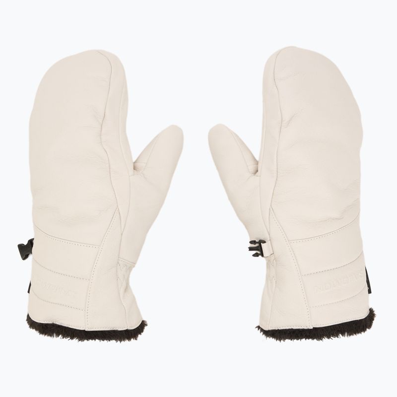 Dámske lyžiarske rukavice Salomon Native Gore -Tex white 3