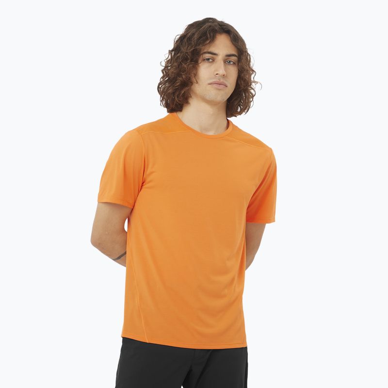 Pánske tričko Salomon Outline Tee turmeric