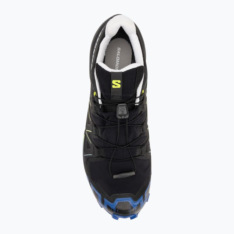 Salomon Speedcross 6 Gtx Fan Fire black/surf the web/safety yellow pánska bežecká obuv 5