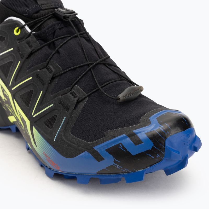 Salomon Speedcross 6 Gtx Fan Fire black/surf the web/safety yellow pánska bežecká obuv 7