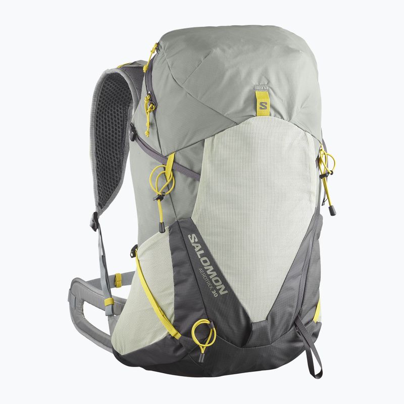 Pánsky turistický batoh Salomon Aerotrek 30 l S-M sedona sage/seagrass/nine iron
