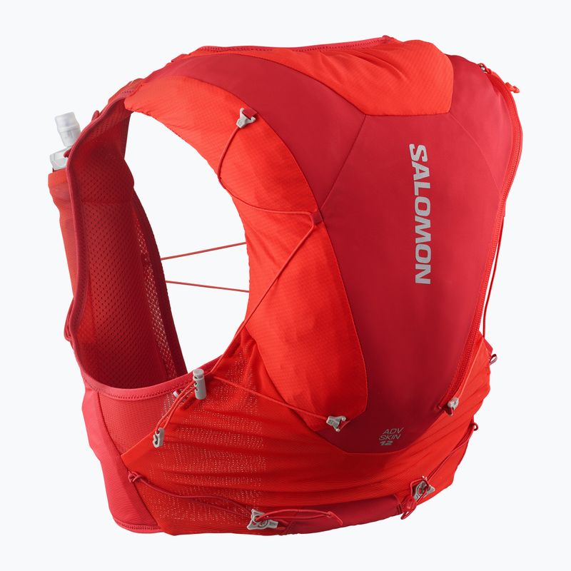Bežecká vesta Salomon ADV SKIN 12 Set flame scarlet/haude red 2