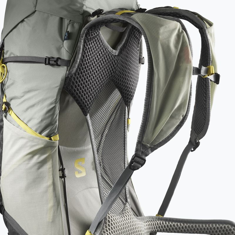 Pánsky turistický batoh Salomon Aerotrek 40 l S-M sedona sage/seagrass/nine iron 3
