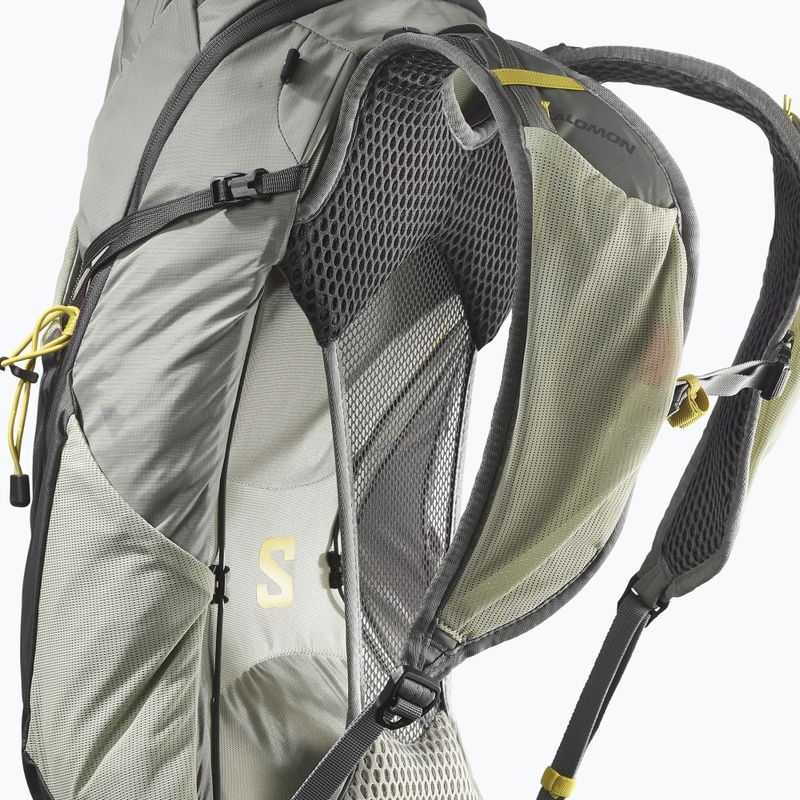 Pánsky turistický batoh Salomon Aerotrek 20 l M-L sedona sage/seagrass/nine iron 3