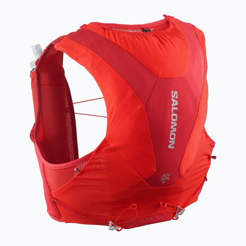 Bežecká vesta Salomon ADV SKIN 5 Set flame scarlet/haute red 2