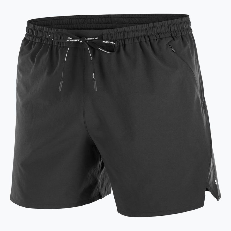 Pánske bežecké šortky Salomon SHAKEout Core 5" deep black 6
