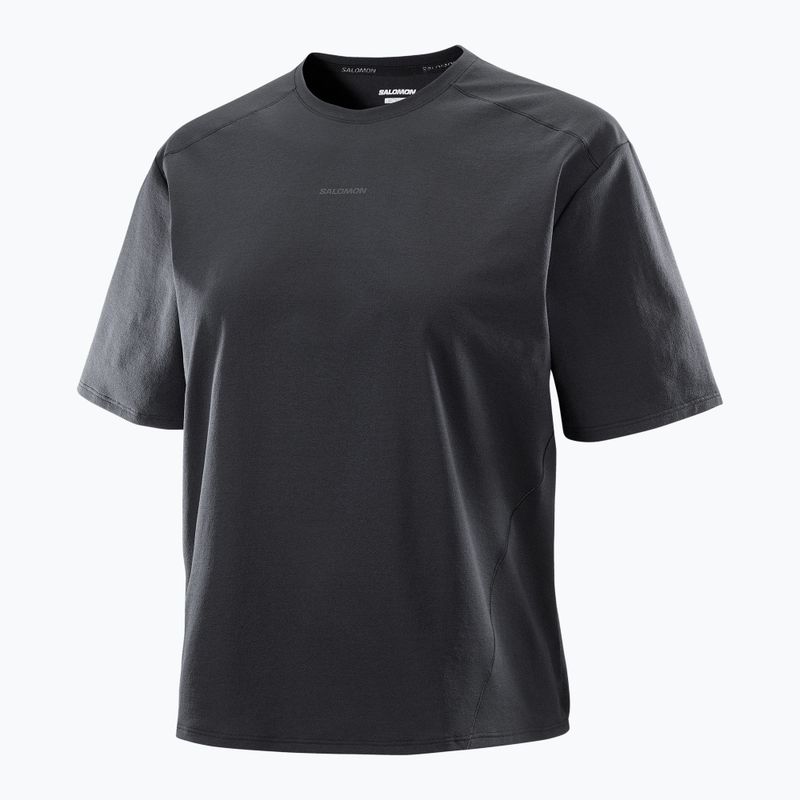 Dámske tričko Salomon Trackline Tee SS deep black 6