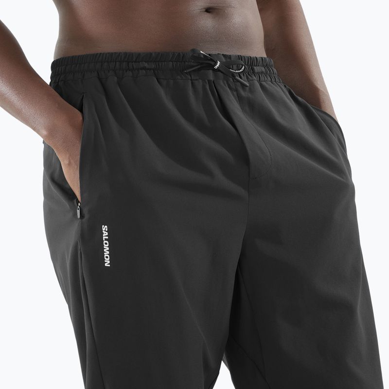 Pánske bežecké nohavice Salomon SHAKEout Core deep black 3
