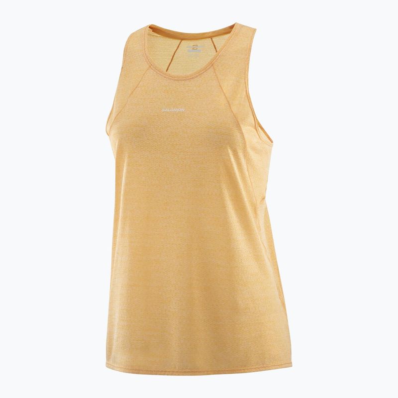 Dámske bežecké tielko Salomon SHAKEout Air Tank warm apricot 4
